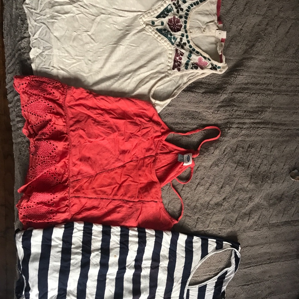3 tank tops